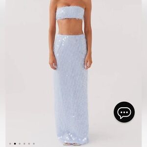 Peppermayo Kyleigh Textured Sequin Set